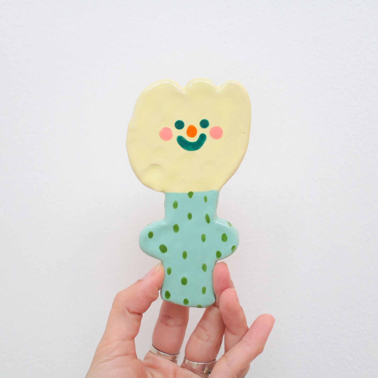 wall flower | little yellow bud