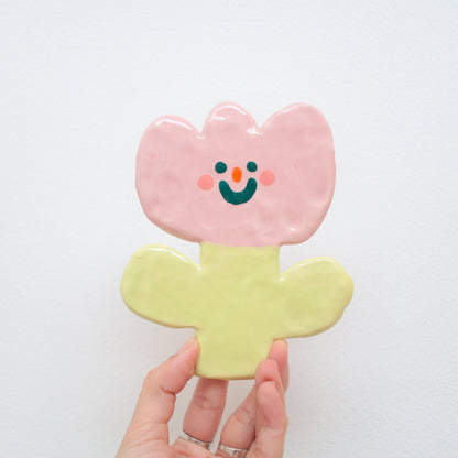 wall flower | happy pink dream flower