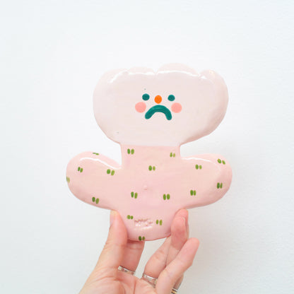 trinket dish | pinky flower friend