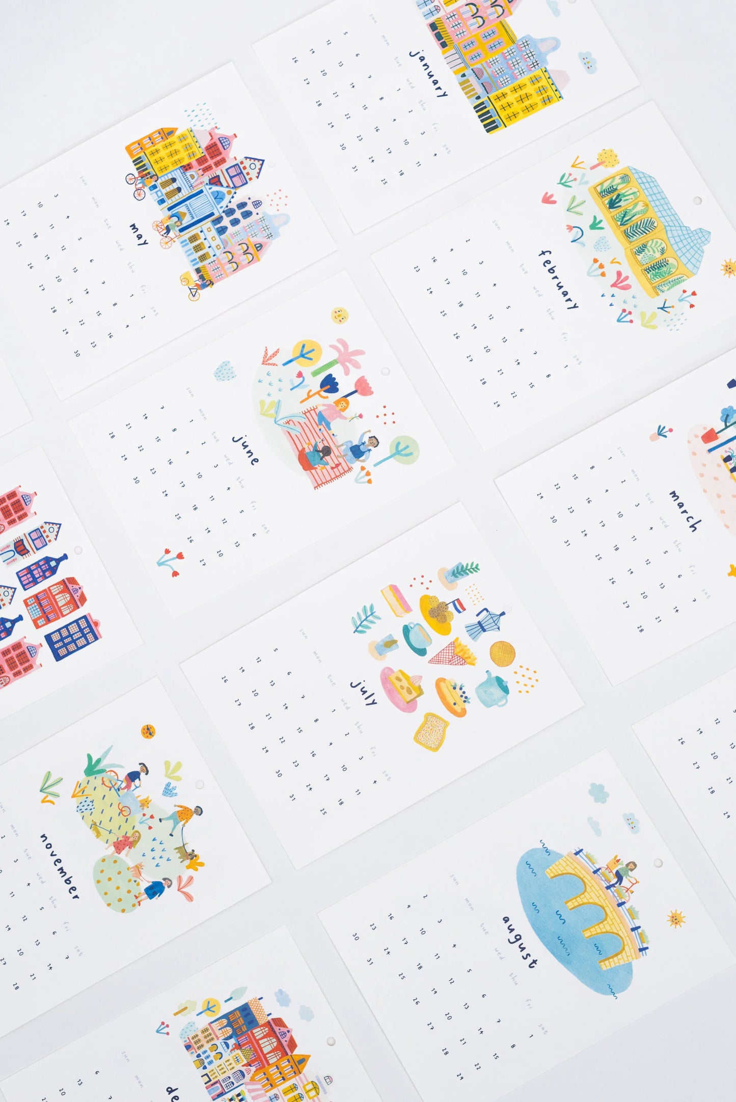 2024 calendar | home, rain or shine