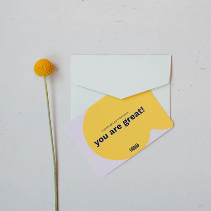physical gift card
