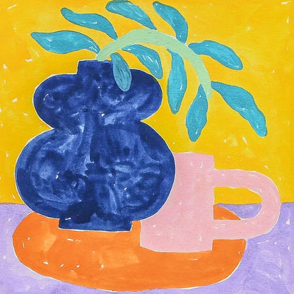 still life - wallflower exhibition series | original artwork
