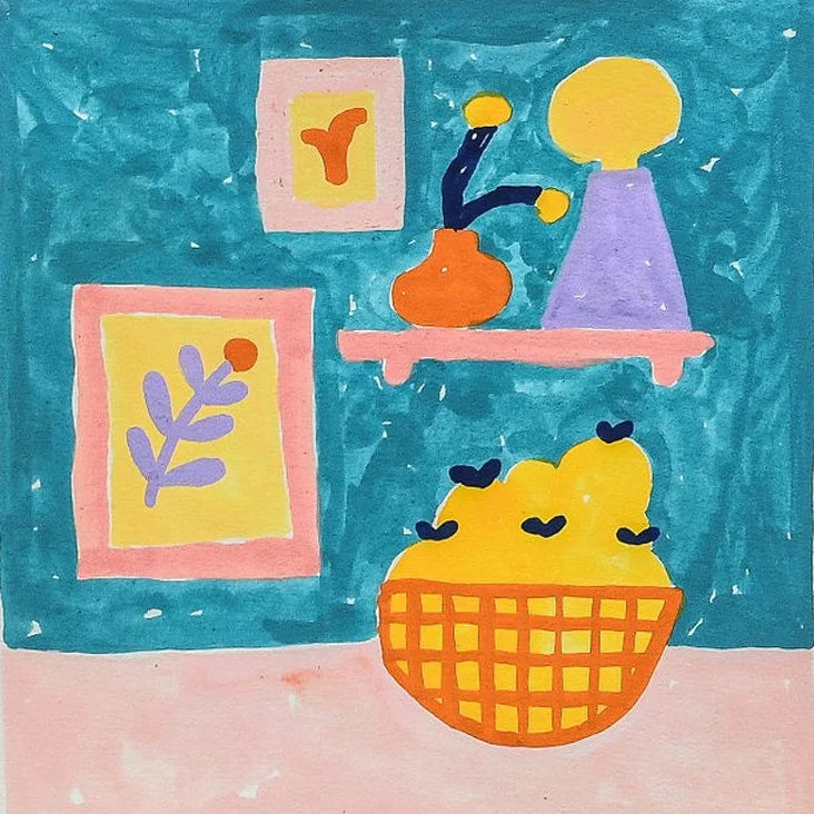 still life - wallflower exhibition series | original artwork