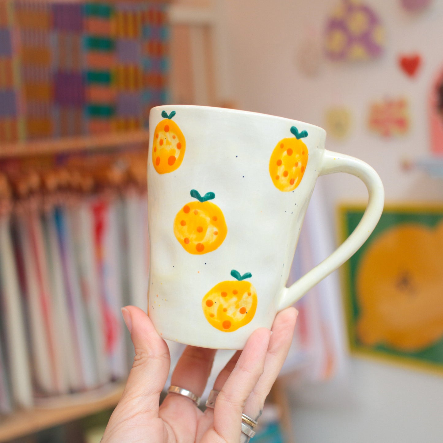 mug | tangerine party