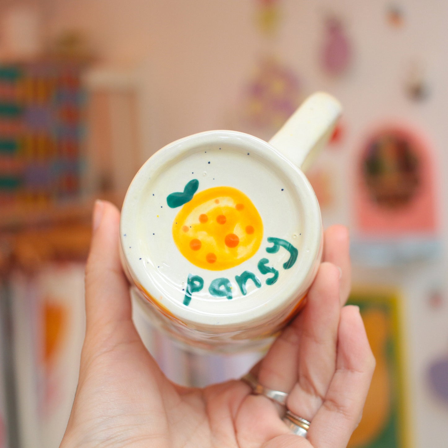 mug | tangerine party