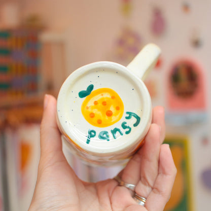 mug | tangerine party