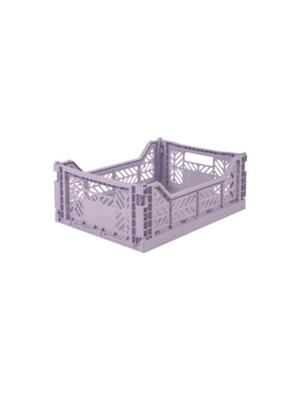 pastel plastic crates | midi size