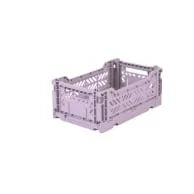 pastel plastic crates | mini size