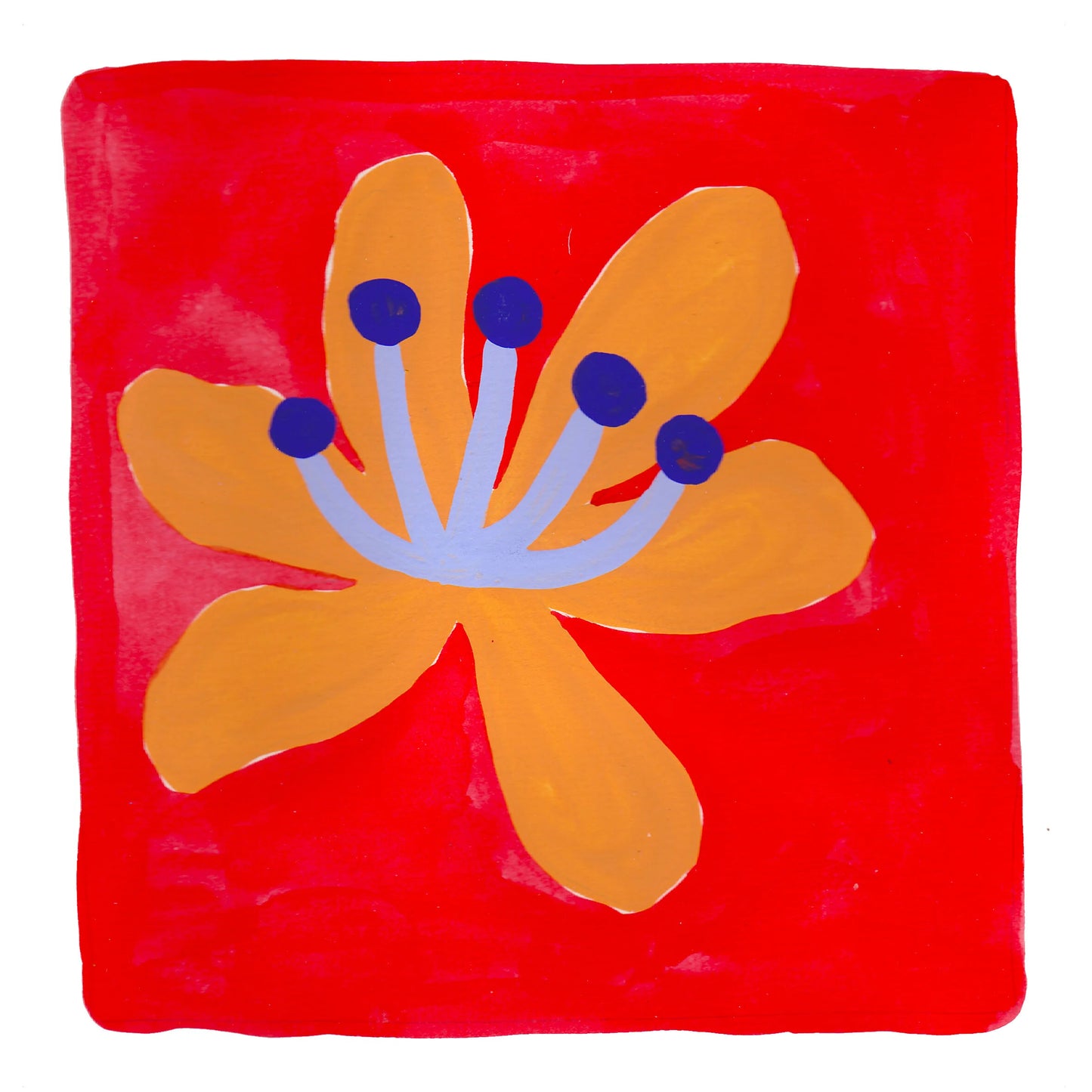spring wildflowers | original artwork