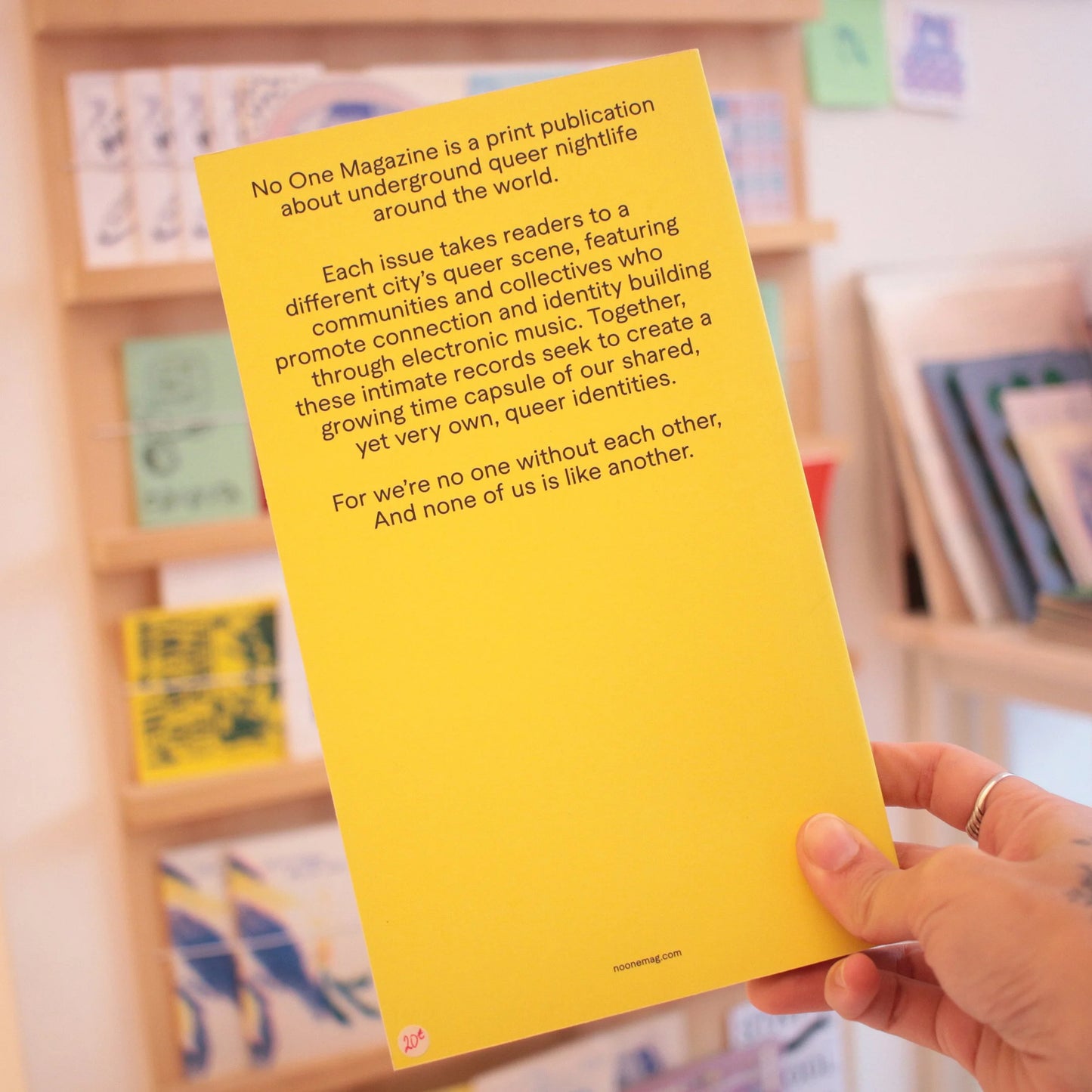 no one - issue 02 | zine