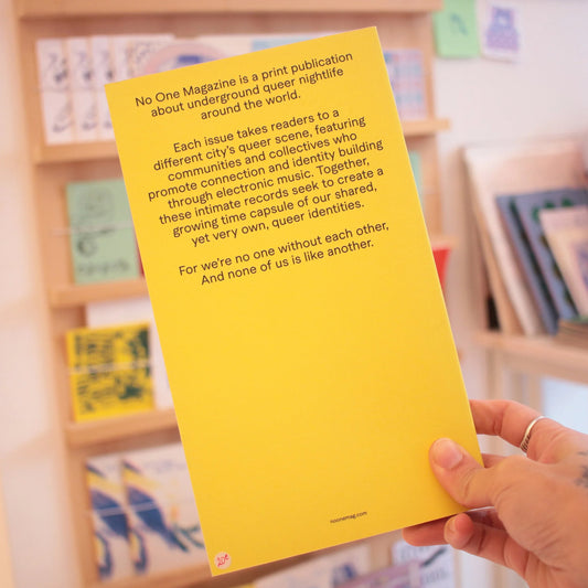 no one - issue 02 | zine