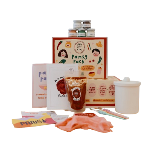 pansy pack: damchi kimchi