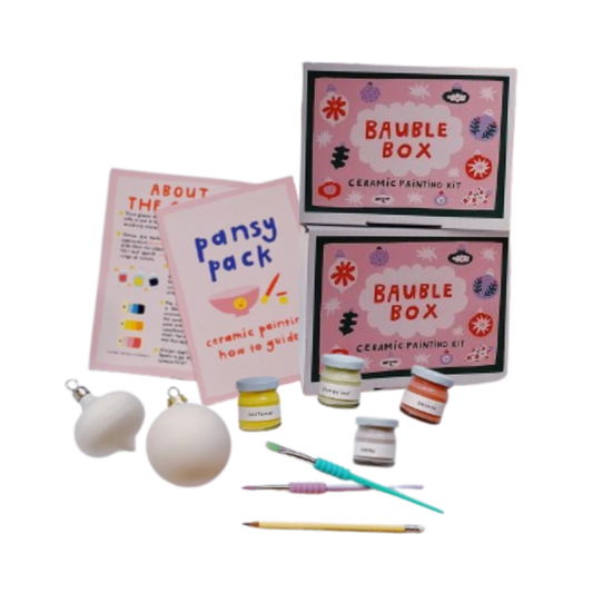 pansy pack: bauble box