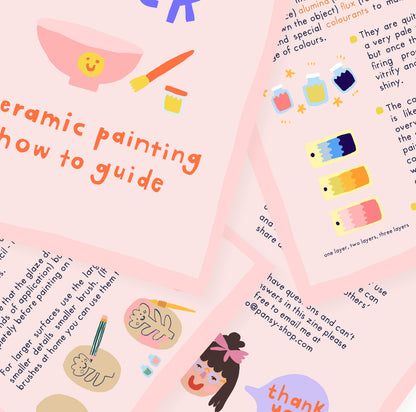 ebooklet : ceramic-painting how to guide