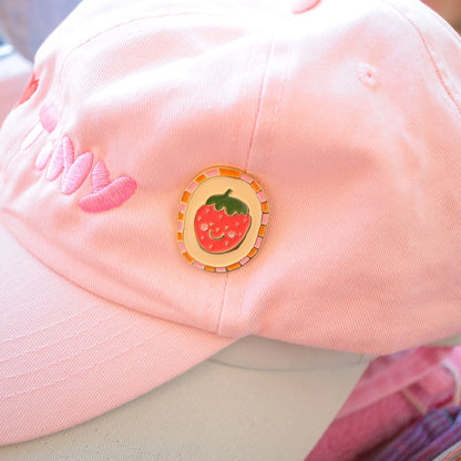 pansy enamel pins