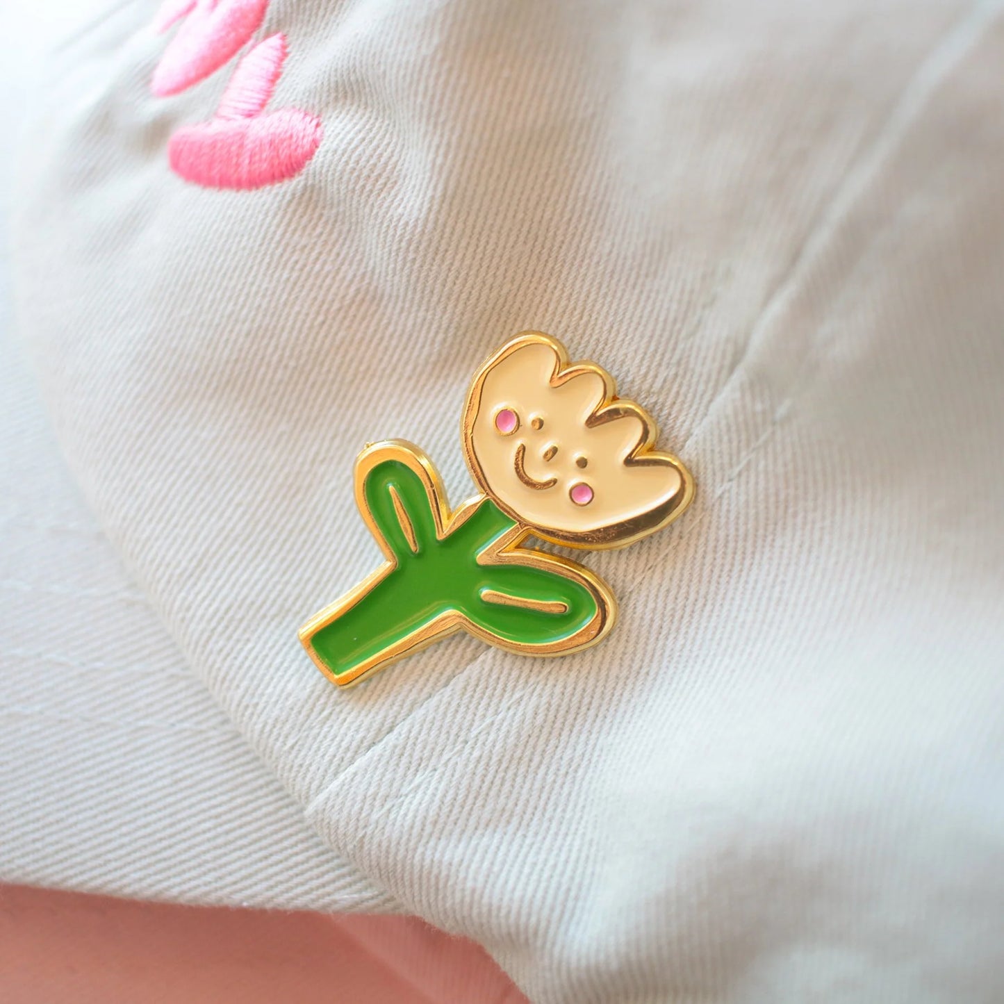 pansy enamel pins