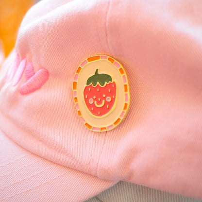 pansy enamel pins