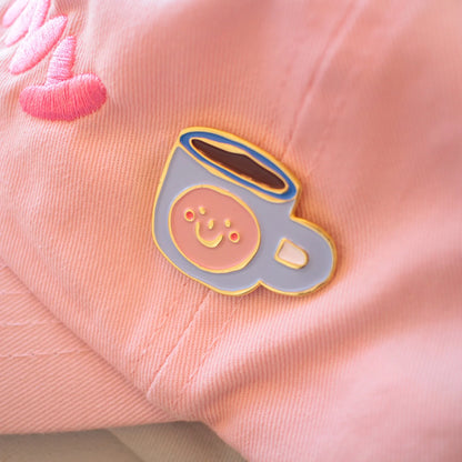pansy enamel pins