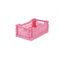 pastel plastic crates | mini size