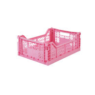 pastel plastic crates | midi size