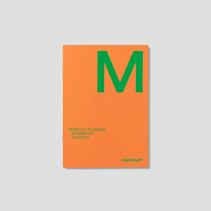 mishmash monthly planner undated - large a4