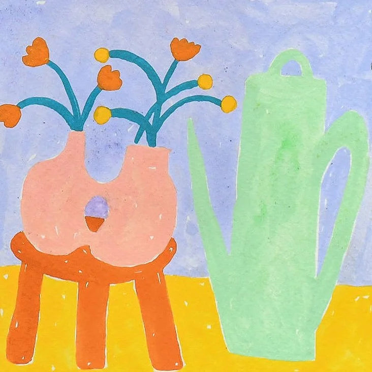 still life - wallflower exhibition series | original artwork
