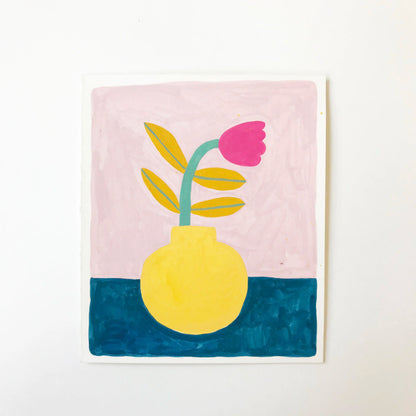 still life - gouache painting | original artwork