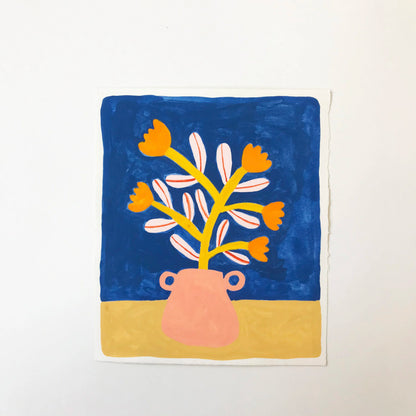 still life - gouache painting | original artwork