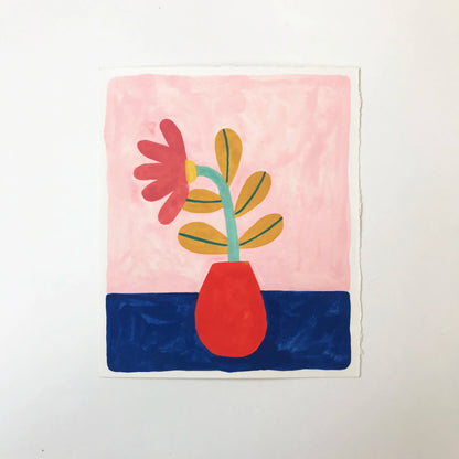 still life - gouache painting | original artwork