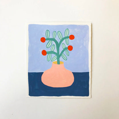 still life - gouache painting | original artwork