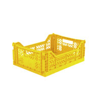 pastel plastic crates | midi size