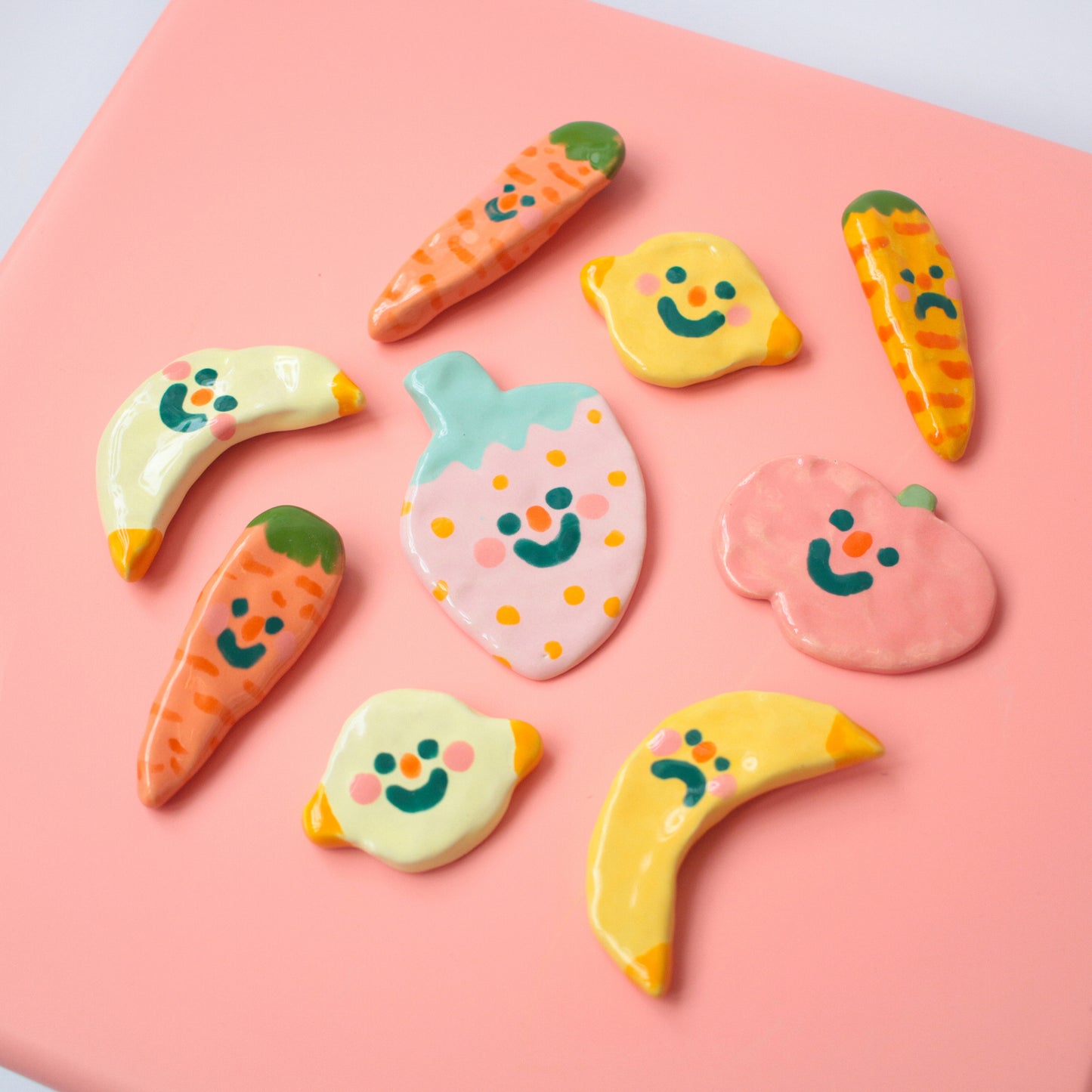 wall hanging | lumpy fruit friends