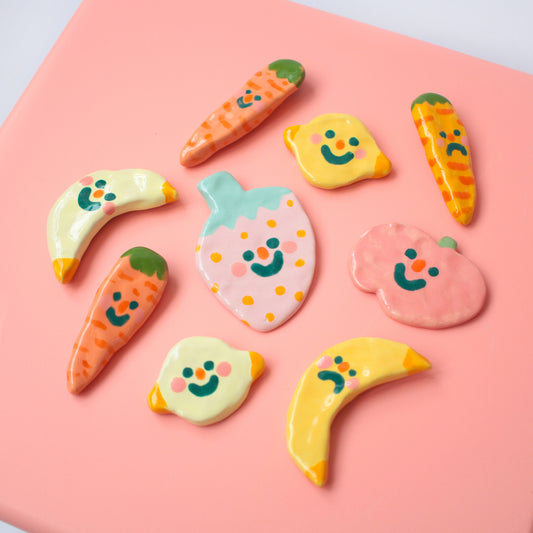 wall hanging | lumpy fruit friends