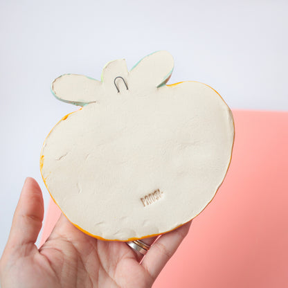 wall hanging | orangey friends