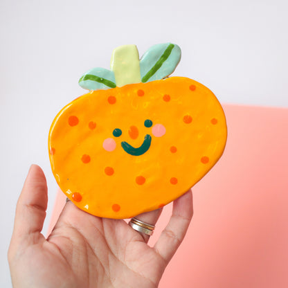 wall hanging | orangey friends