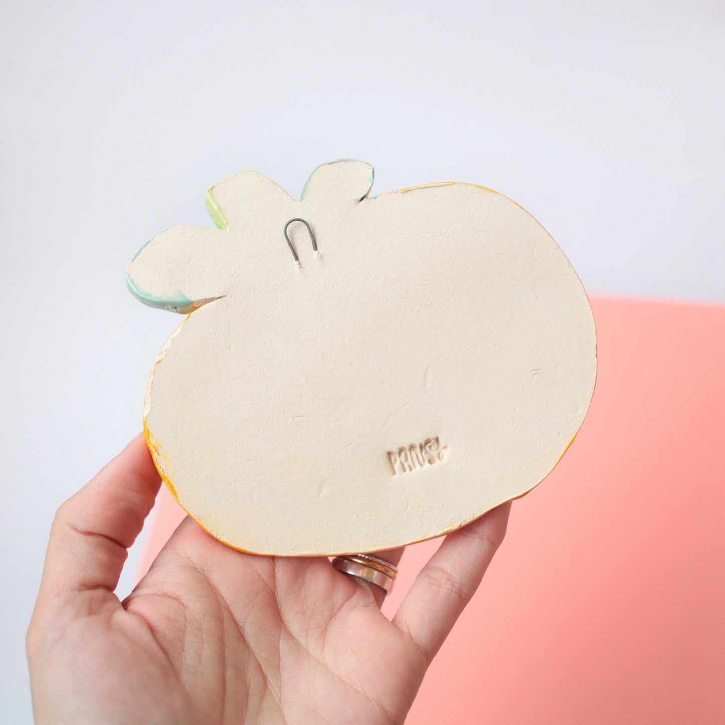 wall hanging | orangey friends