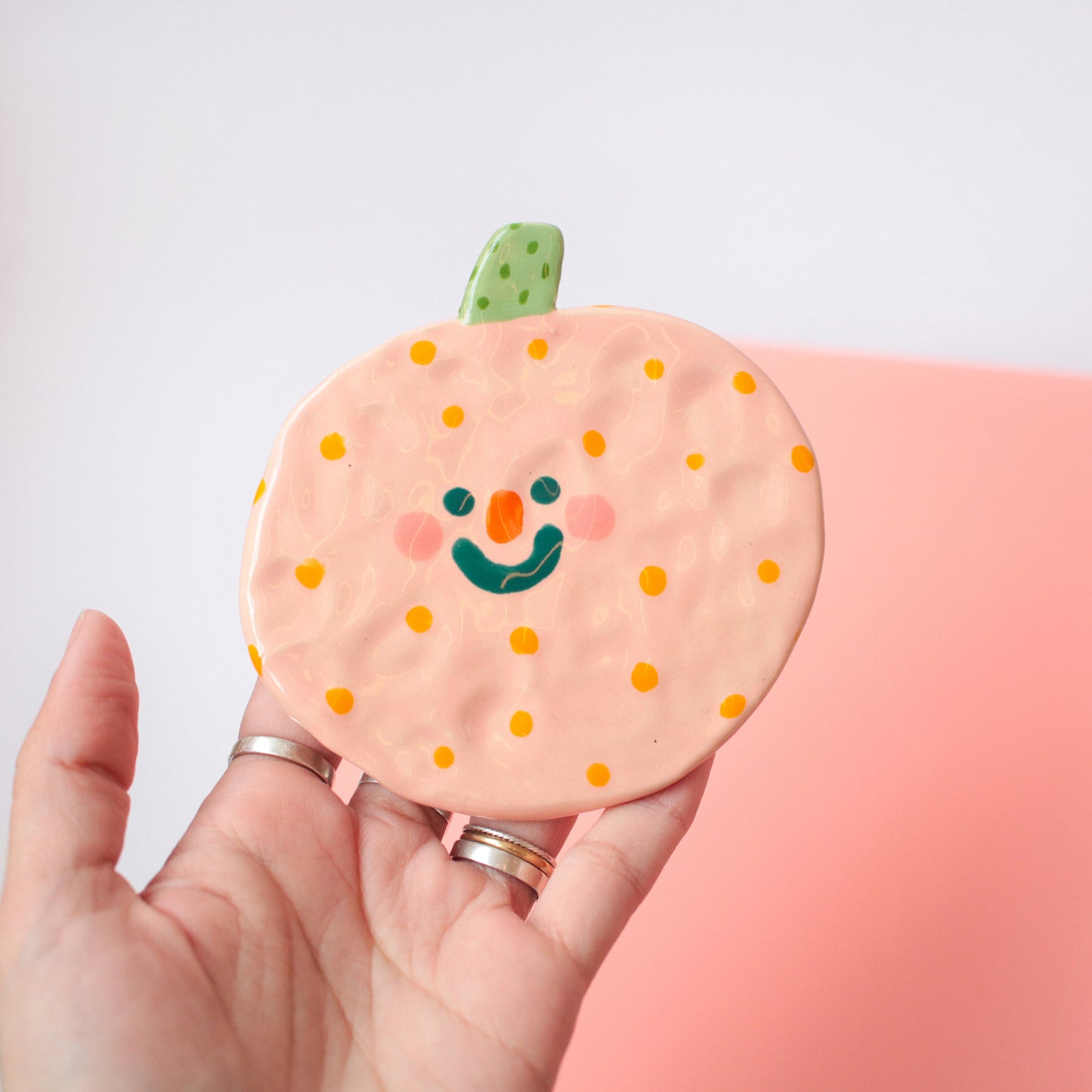wall hanging | orangey friends