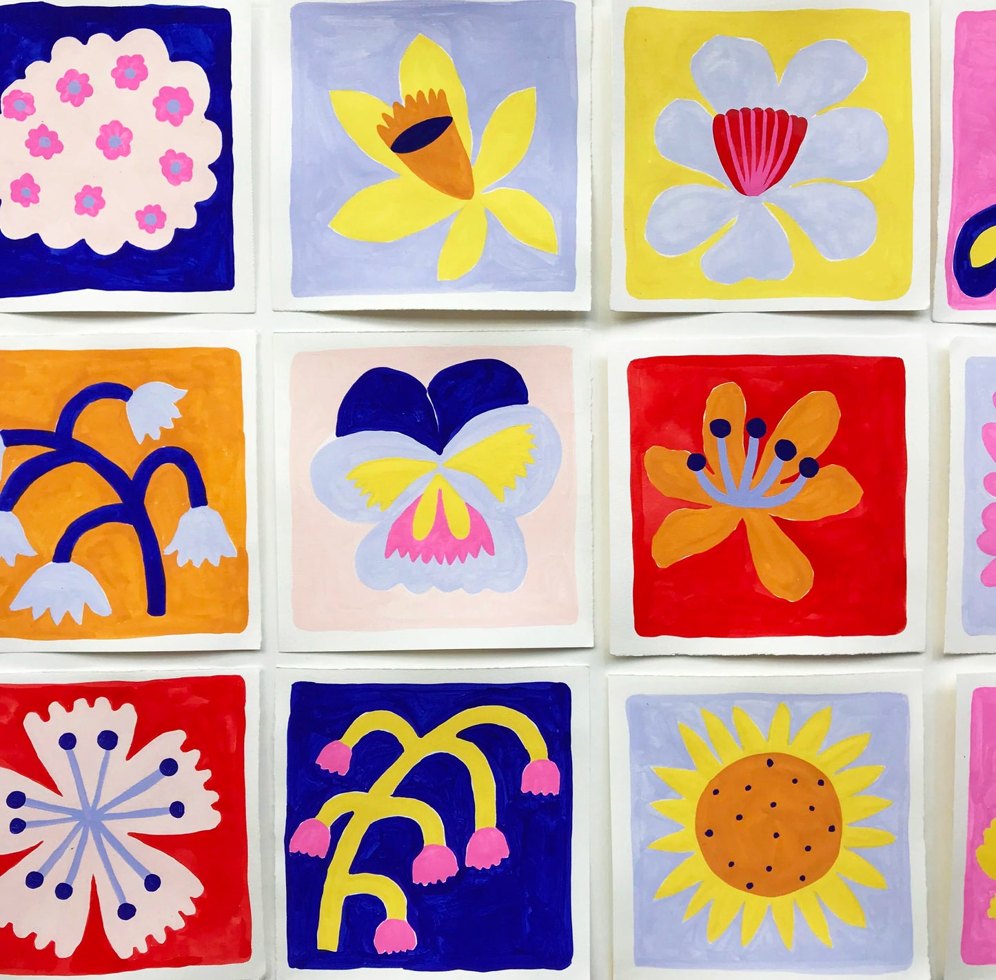 spring wildflowers | original artwork