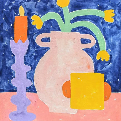 still life - wallflower exhibition series | original artwork